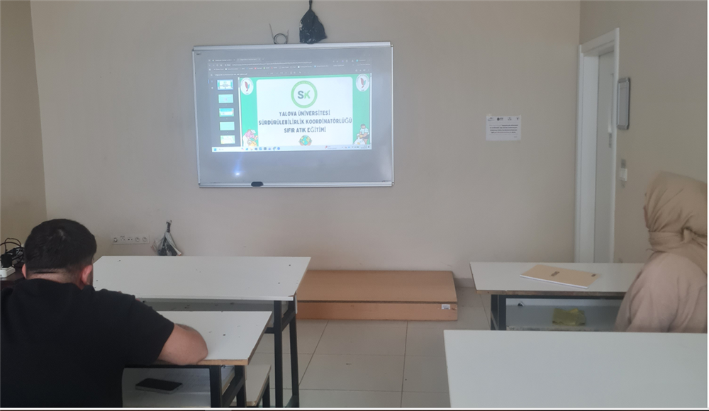 Meslek Yüksekokulumuzda "Sıfır Atık Eğitimi" Düzenlendi 