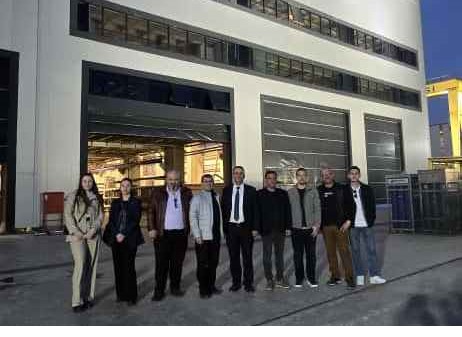 MEDEK DEĞERLENDIRMESI KAPSAMINDA  BİLGİN YAT TERSANESINE ZİYARETTE BULUNULDU