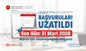 Ulusal Staj Programı 2026 Yılı Başvuruları