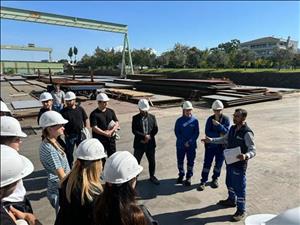GEMİ İNŞAATI PROGRAMI ÖĞRENCİLERİ SEKTÖR GEZİLERİNE DEVAM EDİYOR