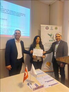 TÜBİTAK 2209-B Üniversite-Sanayi Projesinin Araştırma Kongresinde Bildiri Sunumu Gerçekleştirildi...