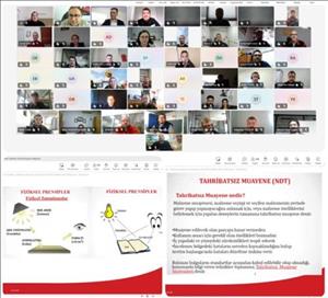 Sektörel Odaklanılmış (HAP) Eğitime Yoğun Katılım;  ‘‘Malzeme Muayene Yöntemleri Kalitede Görsel Muayene” Webinarı Başarı ile Gerçekleştirildi…
